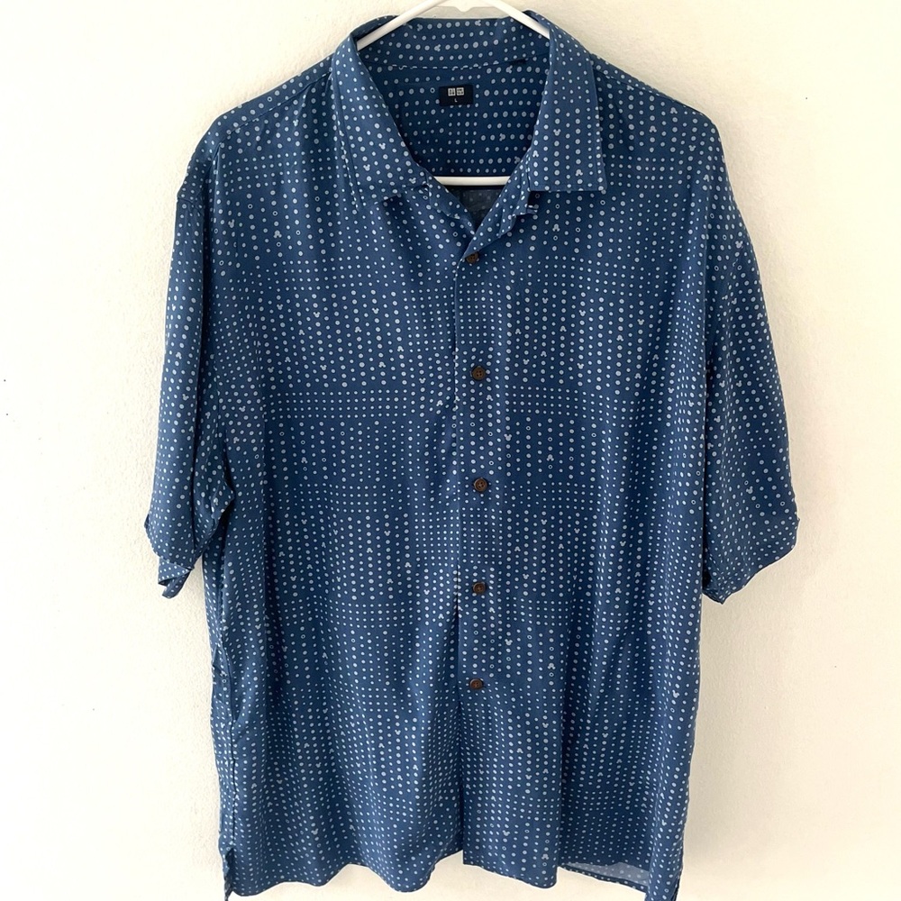 Uniqlo Disney Themed Shirt, Size: Large